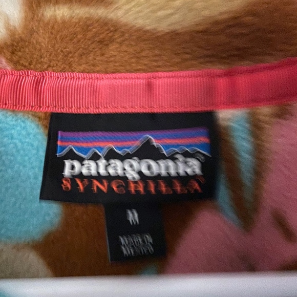 Rare Patagonia Synchilla Button Up Pullover - Picture 2 of 2